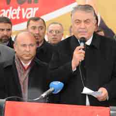 Candan: Metro ve raylı sistem yerli sanayiyle yapılacak