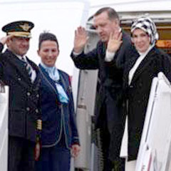 Erdoğan, Denizli'den ayrıldı