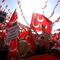 MHP ve BBP mitinglerine Nevruz engeli