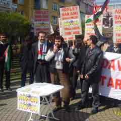 "İsrail'in yargılanmasına izin ver" (FOTO)