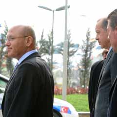 Erdoğan, Talat ile görüştü