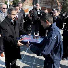 Toprak, su ve bayrak Çanakkale'den yola çıktı