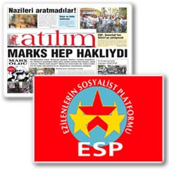 Atılım gazetesi ve ESP'ye operasyon