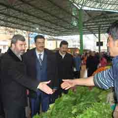 Saadet'in Şahinbey adayı Kamalı esnafı ziyaret etti