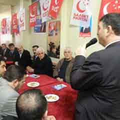 Saadet Gaziosmanpaşa'da kamp kurdu