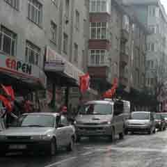 Saadet konvoyu Gaziosmanpaşa'da