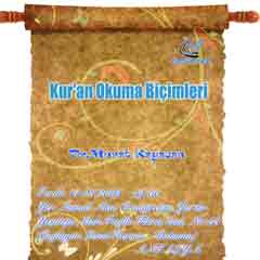 Özgür-Der'den Kuran okuma biçimleri