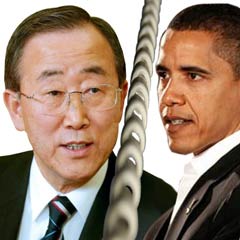 Obama, Ban'ı Beyaz Saray'a devat etti