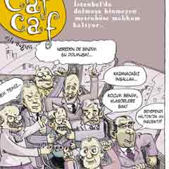 Cafcaf Kılıçdaroğlu'nu dolmuşa bindirdi (KARİKATÜR)