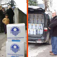 CHP'li belediyeden seçim yardımı