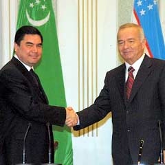 Berdimuhamedov, Özbekistan'a gidiyor  