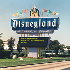 Şüpheli toz Disneyland kapattı