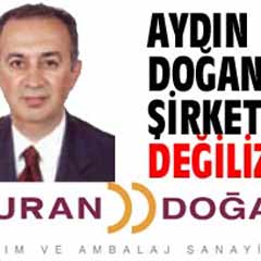 'Aydın Doğan'ın şirketi değiliz!'