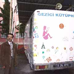Gezici kütüphane artık gezecek