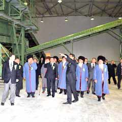 Türkmenistan çöp işleme fabrikası açıldı