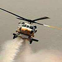 Helikopter düştü, 14 itfaiyeci öldü