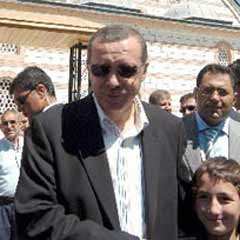Sivas'ta Erdoğan'a sevgi seli