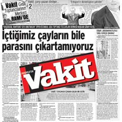 Vakit, çarşı-pazarı dinliyor...