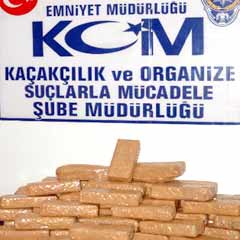 2008'de 52 ton uyuşturucu ele geçirildi