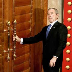 George Bush ekran kazasıyla öldürüldü