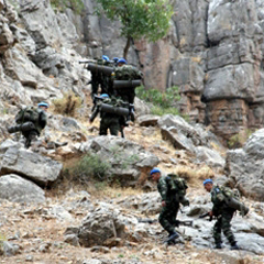 Bingöl'de PKK cephaneliği bulundu