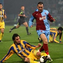 Trabzonspor 90+1'de zirveye oturdu
