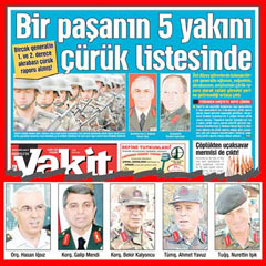 Çürük yakınları tanıdık paşalar