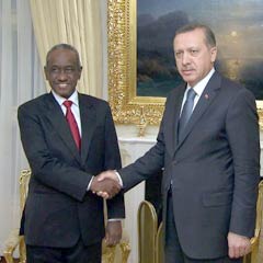 Erdoğan, Osman Taha ile görüştü