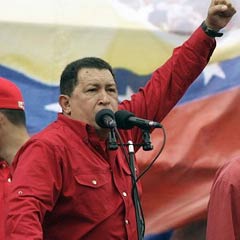 Chavez 10. yılını kutluyor
