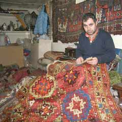 Çinliler halı tamir işine de el attı