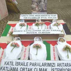 Bebek katili İsrail’e dur de-FOTO