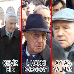Emekli generaller, cenazede buluştu