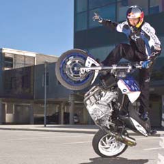 Süper akrobat Chris Pfeiffer Türkiye'de…