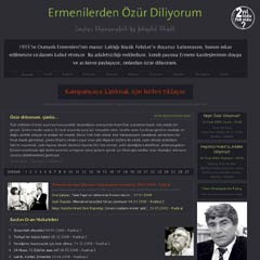 "Ermenilerden özür dileme"ye takipsizlik