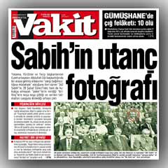Vakit, o manşeti hangi duyguyla attı?