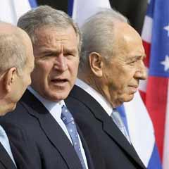 Bush'tan Peres'e veda telefonu