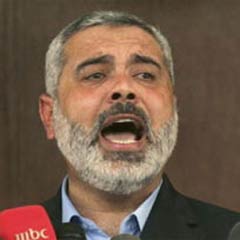 Haniye: Filistinliler Gazze'de büyük bir zafer kazandı