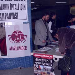 Ankara'da "Mc Donalds" protestosu