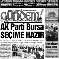 Bursa'da yerel gazeteye saldırı