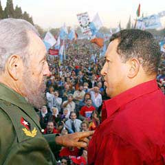 Chavez: Artık Fidel'i sokaklarda göremeyeceğiz