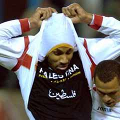 Filistin'e destek veren Kanoute'ye 3 bin Avro ceza