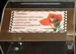 Sadaka kutusunu çaldılar