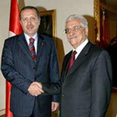 Erdoğan, Abbas görüşmesi sona erdi