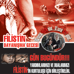Ankara'da Filistin Gecesi