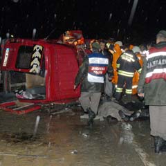 Samsun'da katliam gibi kaza