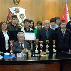 Küçük tenisçilerin mutluluğu