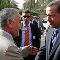 Erdoğan, Haşimi ile biraraya geldi