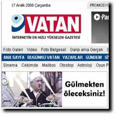 Vatan'dan çirkinlik!