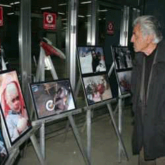 Memurlardan insan hakları sergisi