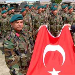 Askerimizden Kosovalılara odun yardımı